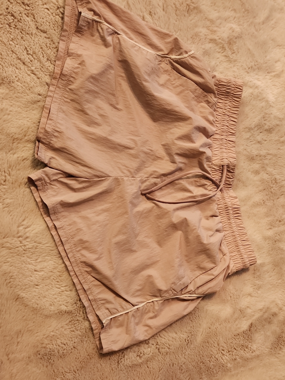 Spyder Light Blush Athletic Drawstring Shorts